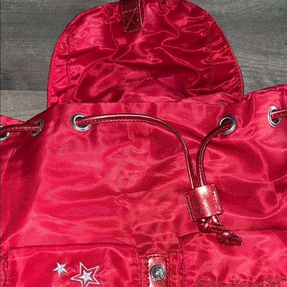 American Girl Bath And Body Works Red Crossbody Shoulder Bag Purse Carry-All - Picture 7 of 9